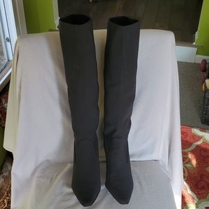 Donald J. Pliner Stretch Black Boots Size 11M